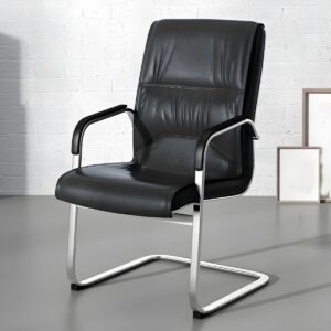 leather visitor chair